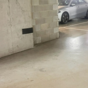 Indoor lot parking on  