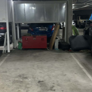Indoor lot parking on  