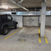 Indoor lot parking on  