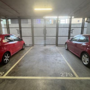 Indoor lot parking on  