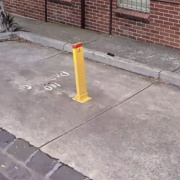 Outdoor lot parking on  