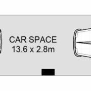 Undercover parking on  