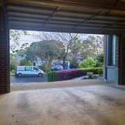 Garage parking on  