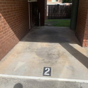 Undercover parking on  