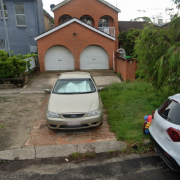 Driveway parking on  