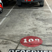 Indoor lot parking on  