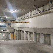 Indoor lot parking on  
