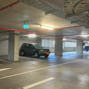 Indoor lot parking on  