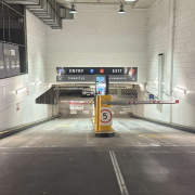 Indoor lot parking on  