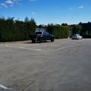 Outdoor lot parking on Outdoor lot parking on