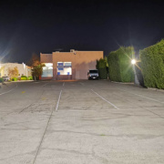 Outdoor lot parking on  