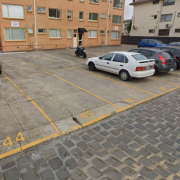Outdoor lot parking on  