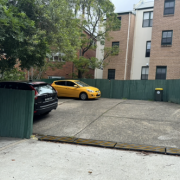 Outside parking on Outside parking on