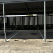 Undercover parking on  