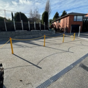 Outdoor lot parking on  