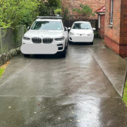 Driveway parking on Driveway parking on