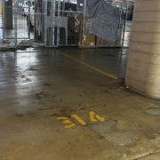 Indoor lot parking on  