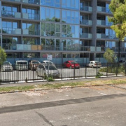 Outdoor lot parking on  