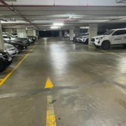 Indoor lot parking on  
