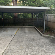 Undercover parking on  