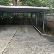 Undercover parking on Undercover parking on