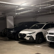 Indoor lot parking on  