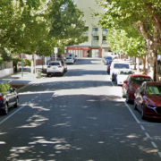 Outside parking on Outside parking on