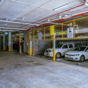 Indoor lot parking on  