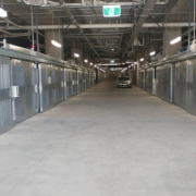 Indoor lot parking on  