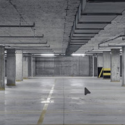 Indoor lot parking on  
