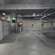 Indoor lot parking on  