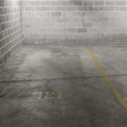 Indoor lot parking on  