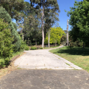 Driveway parking on  
