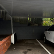 Undercover parking on  