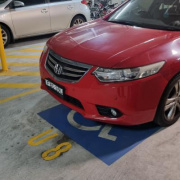 Indoor lot parking on  