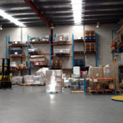 Warehouse storage on  