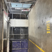 Indoor lot parking on  