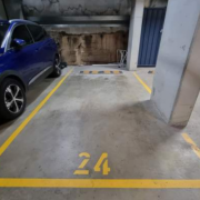 Indoor lot parking on  