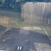 Outside parking on Outside parking on