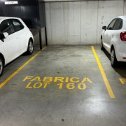 Indoor lot parking on  