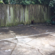 Outdoor lot parking on  