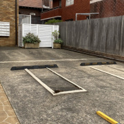 Driveway parking on  
