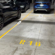 Indoor lot parking on  