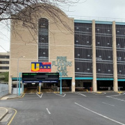 Indoor lot parking on  