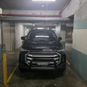 Indoor lot parking on  