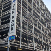 Indoor lot parking on  