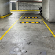 Indoor lot parking on  
