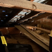 Attic storage on  