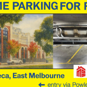 Indoor lot parking on  