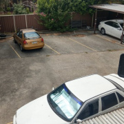 Outdoor lot parking on  